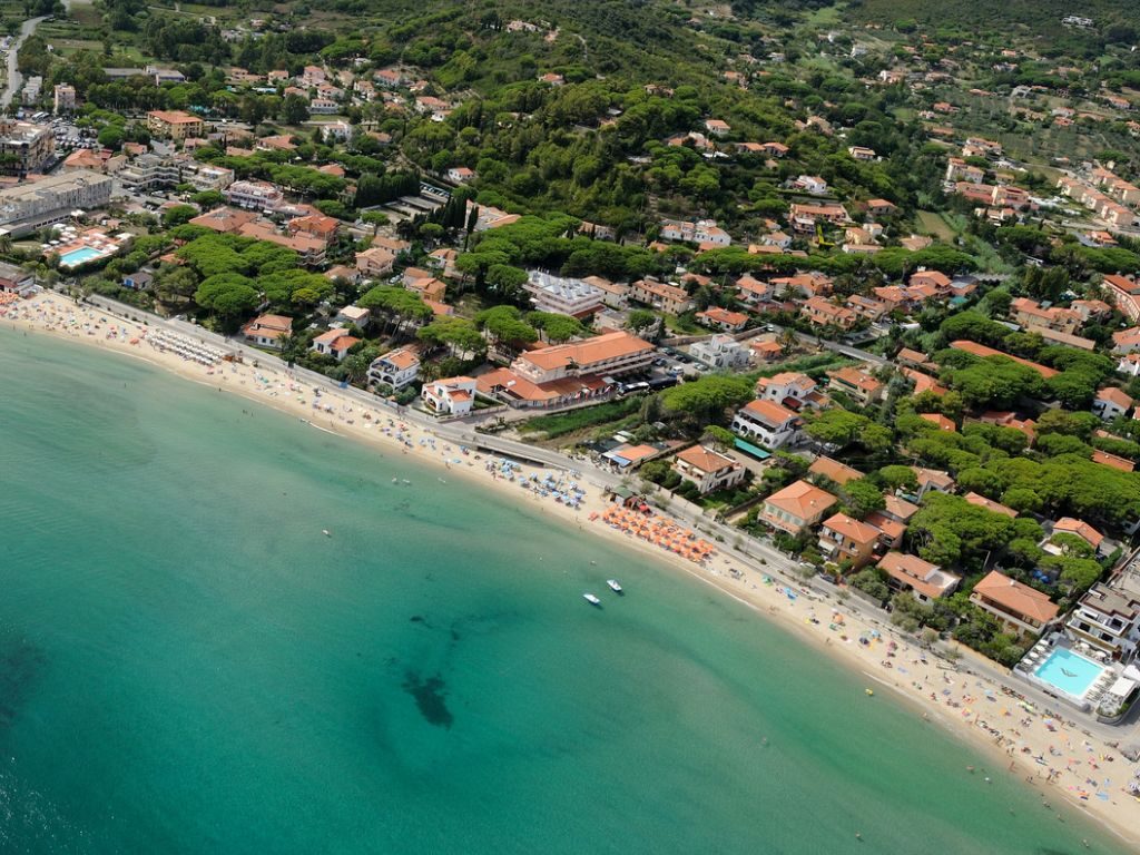 La spiaggia di Marina di Campo